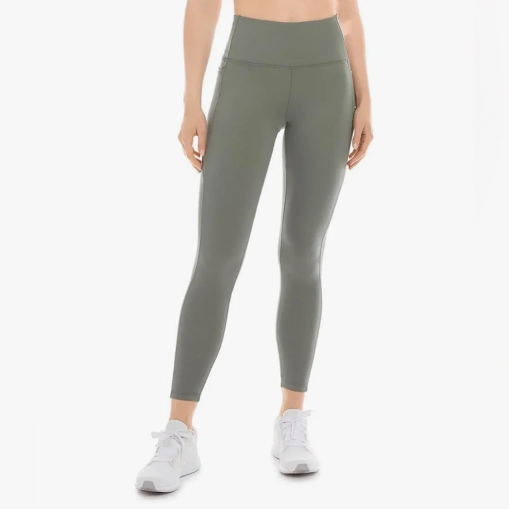 Danskin Brushed High Rise 7/8 Legging – Agave Green (NWT) - Picture 1 of 2